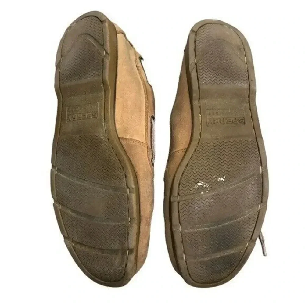 Sperry Leeward 2 Eye Lace Up Leather Boat Shoe 11